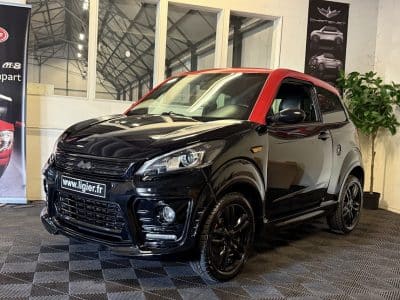 Ligier JS50L Black on Red Mopedauto Microcar 45 KM/H