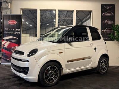 Microcar M.Go Weiss 8 PS Mopedauto Minicar XXL 45 KM auto