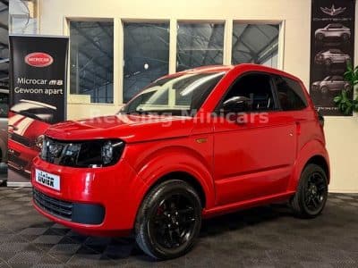 Ligier Myli Rood 2025 Demo! Brommobiel Microcar 45 KM