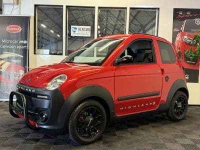 Microcar M.Go Highland XXL Mopedauto Bull Bar 45 KM Auto