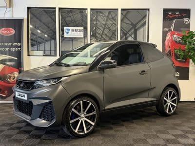 Aixam Coupé GTI MATT GREY 2026 Mopedauto Microcar 45
